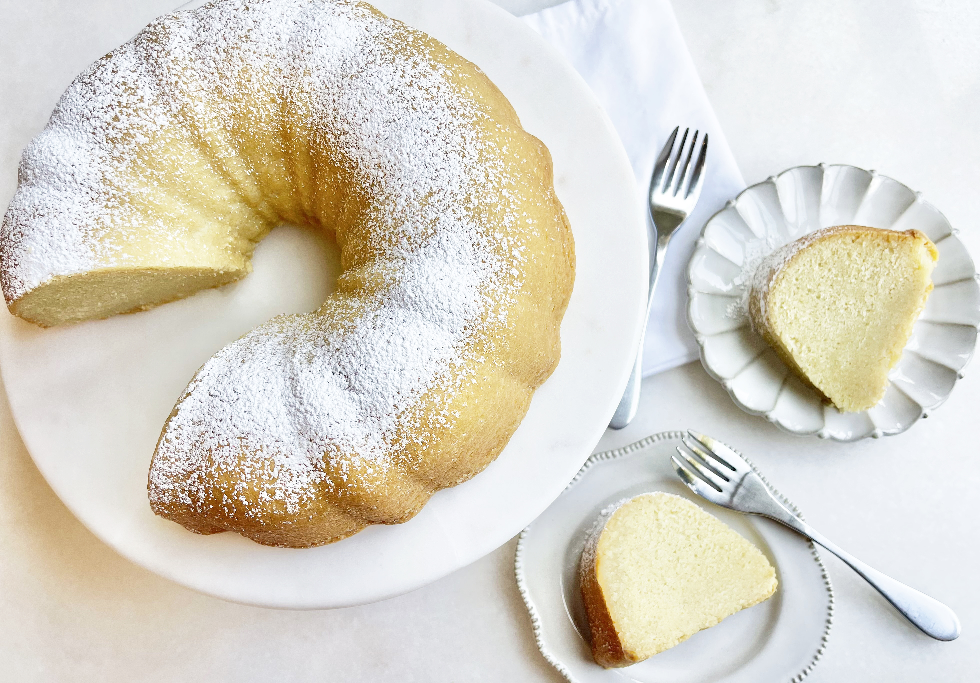 Five Flavor Pound Cake